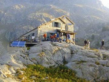 the hut